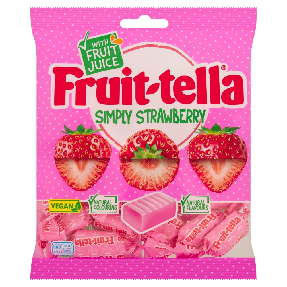 Fruit-tella Simply Strawberry Bag 135g