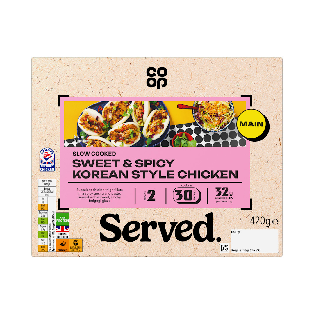 Co-op Sweet & Spicy Korean Style Chicken 420g