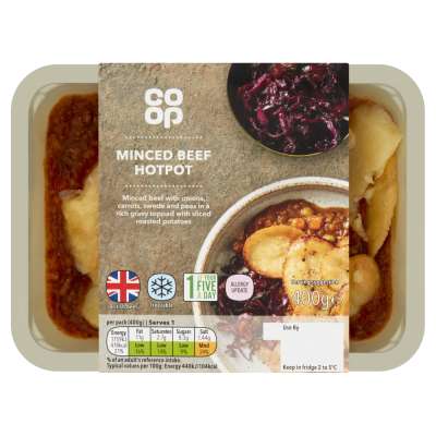 Co-op Traditional Minced Beef Hotpot 400g