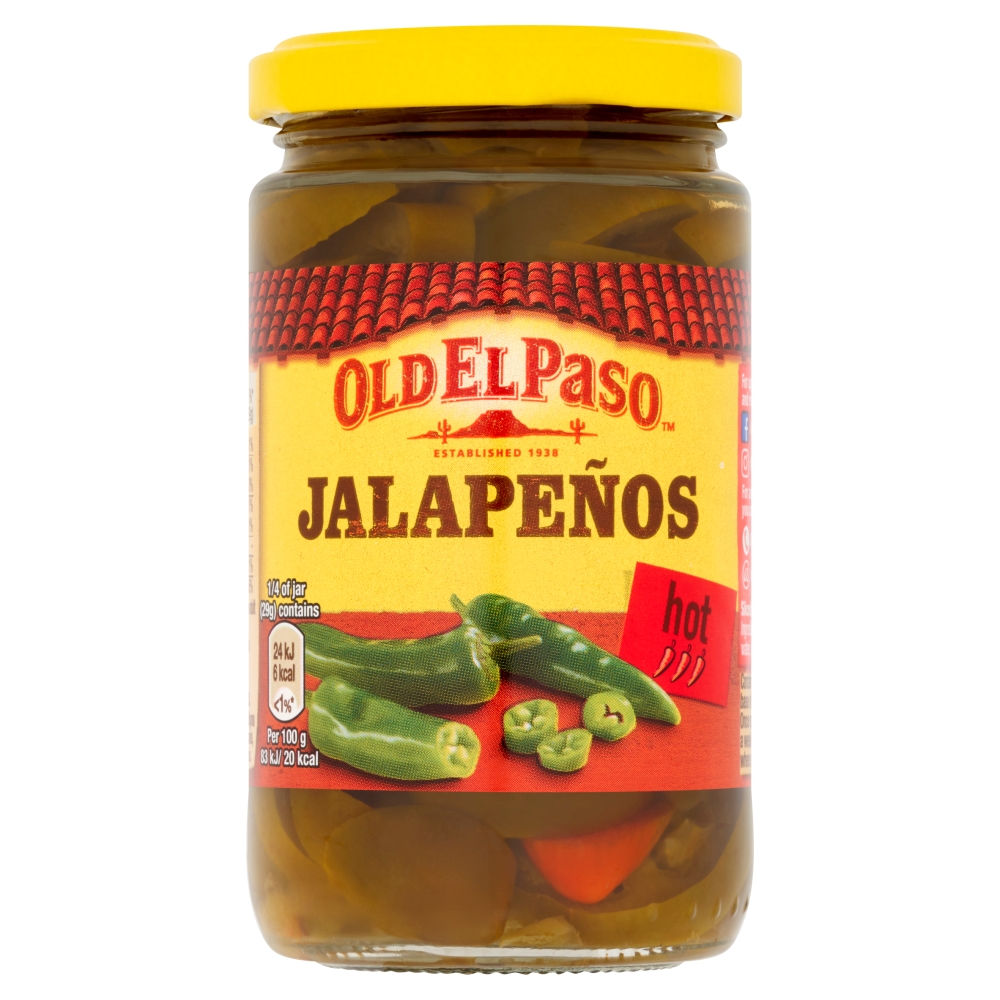 Old El Paso Sliced Jalapenos 215g