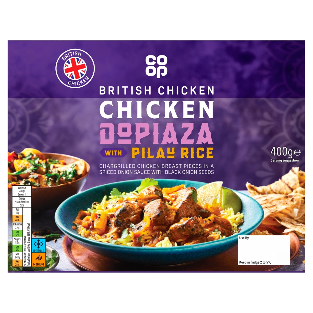 Co-op Chicken Dopiaza with Pilau Rice 400g