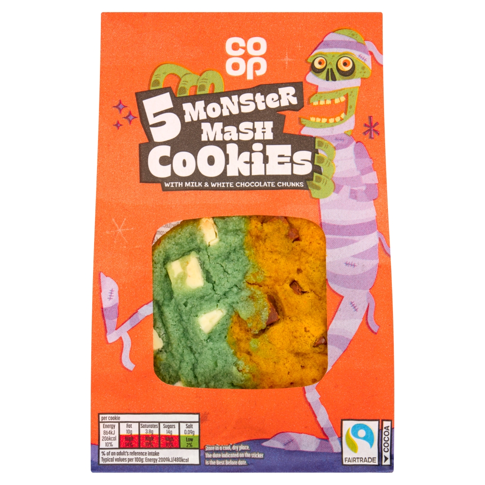Co-op Monster Mash Halloween Cookie 4PK  