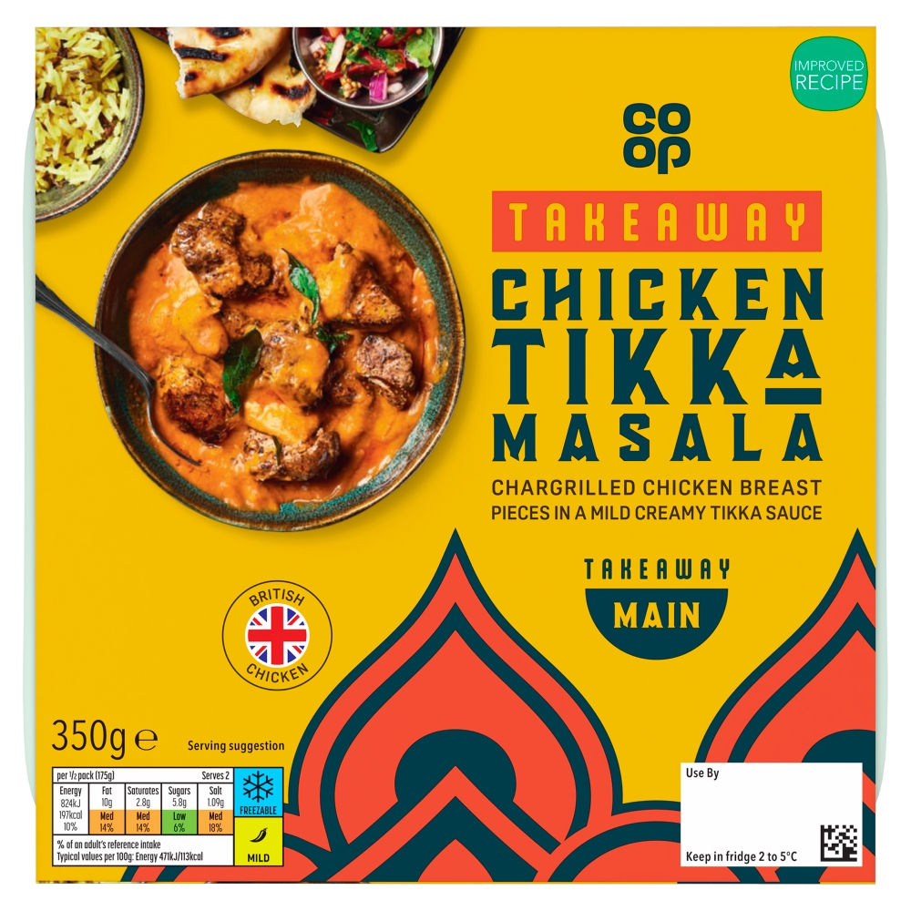 Co-op Chicken Tikka 350g