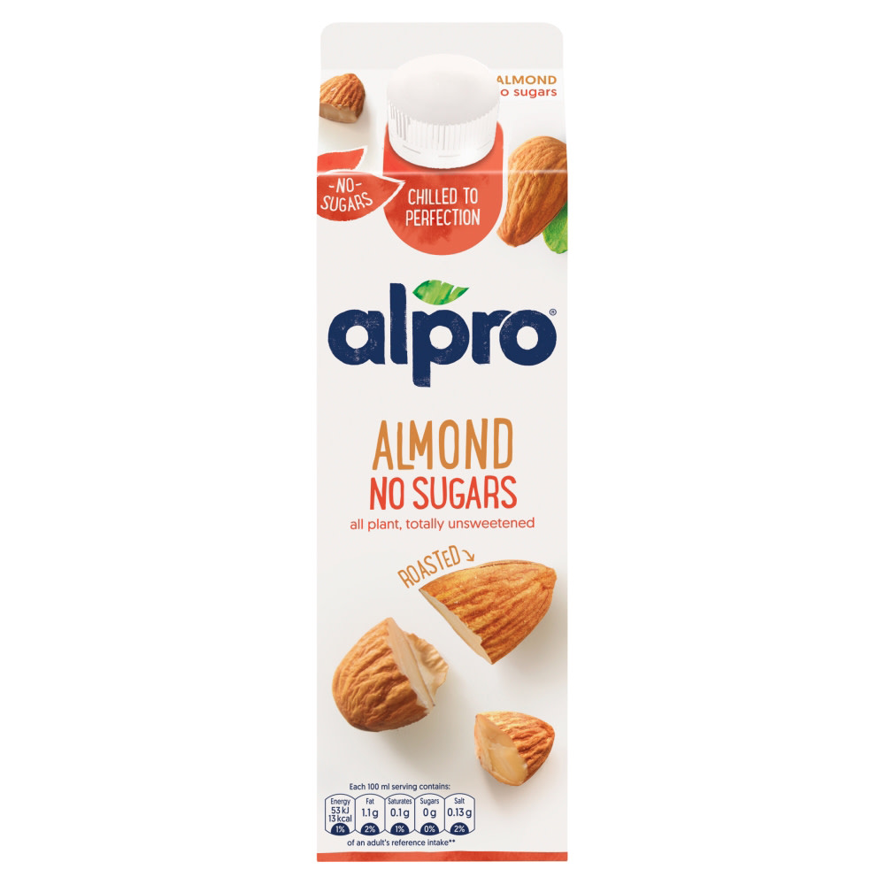 Alpro Almond Unsweetened 1 Ltr