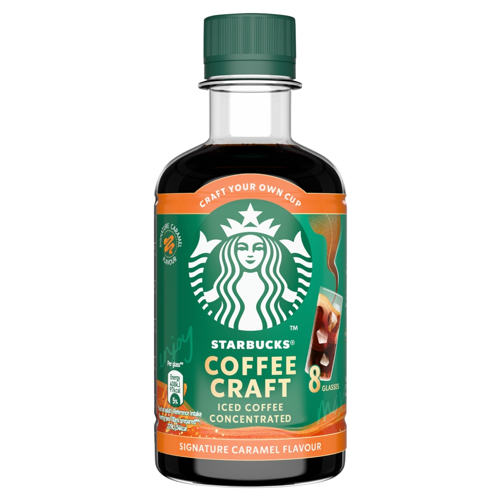 Starbucks® Signature Caramel Flavour Iced Coffee Concentrated 260ml
