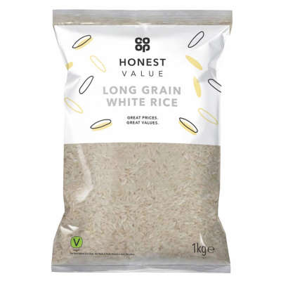 Co-op Honest Value Long Grain Rice 1kg