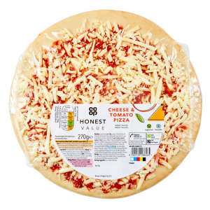 Co-op Honest Value Cheese & Tomato Pizza 270g
