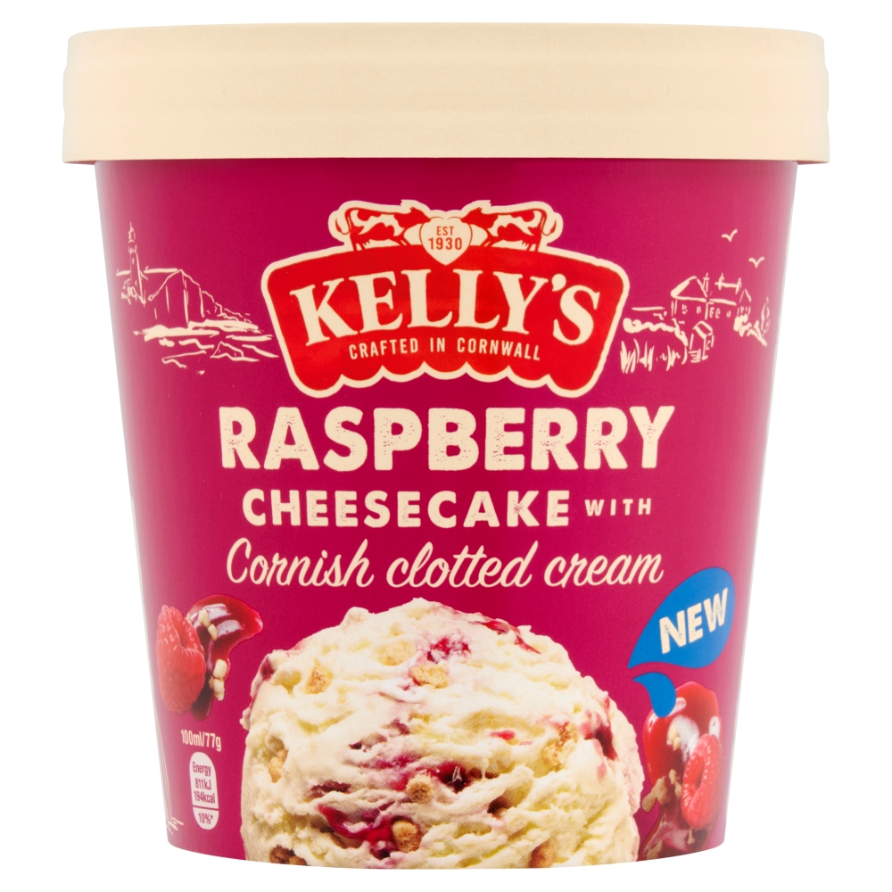 Kelly's Raspberry Cheesecake Ice Cream 425ml
