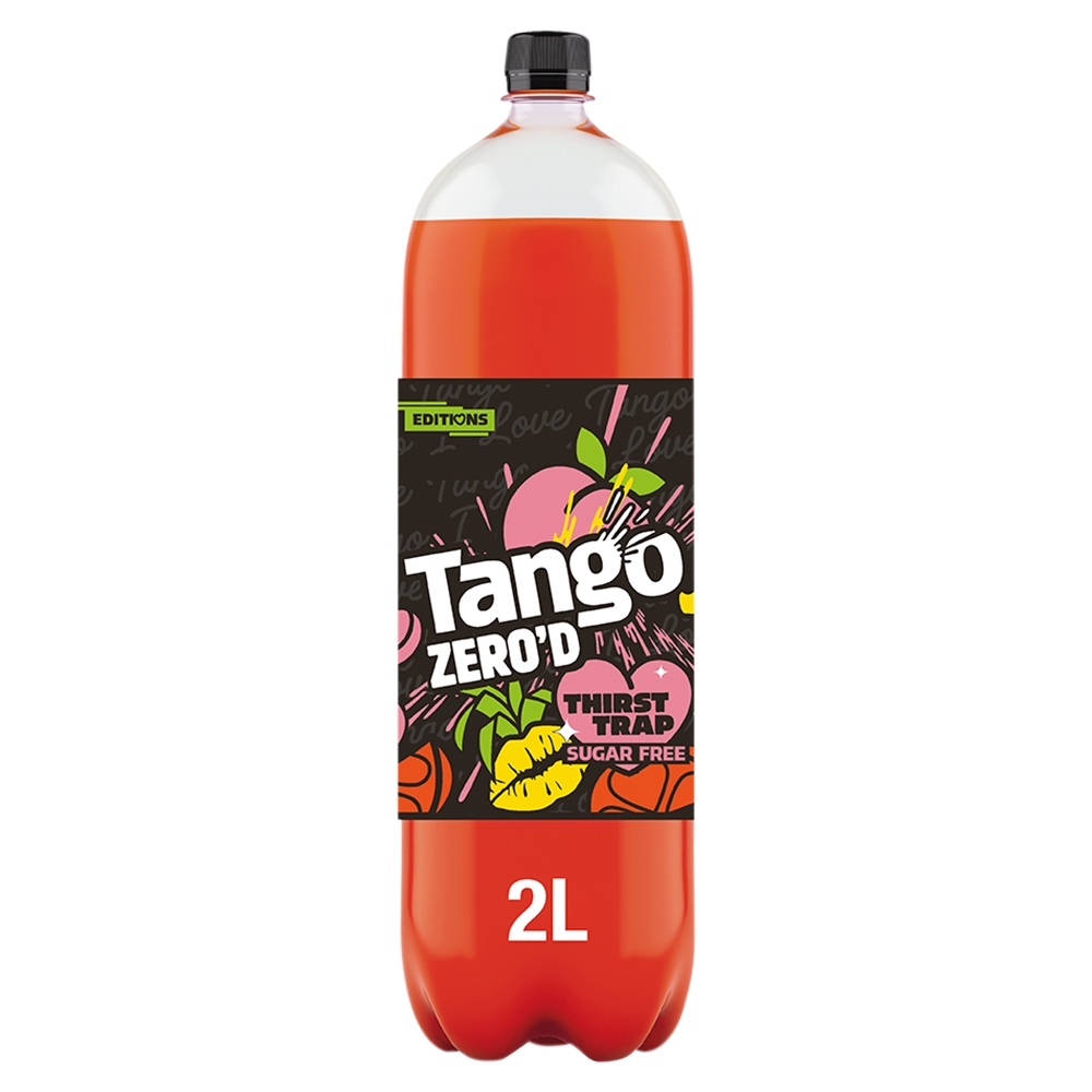  Tango Zero'd Thirst Trap Peach, Pineapple and Orange Sugar Free Bottle 2L