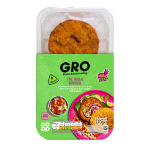 ​GRO The Bhaji Burger 2 Pack 270g