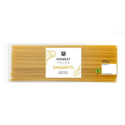 Co-op Honest Value Spaghetti 500g
