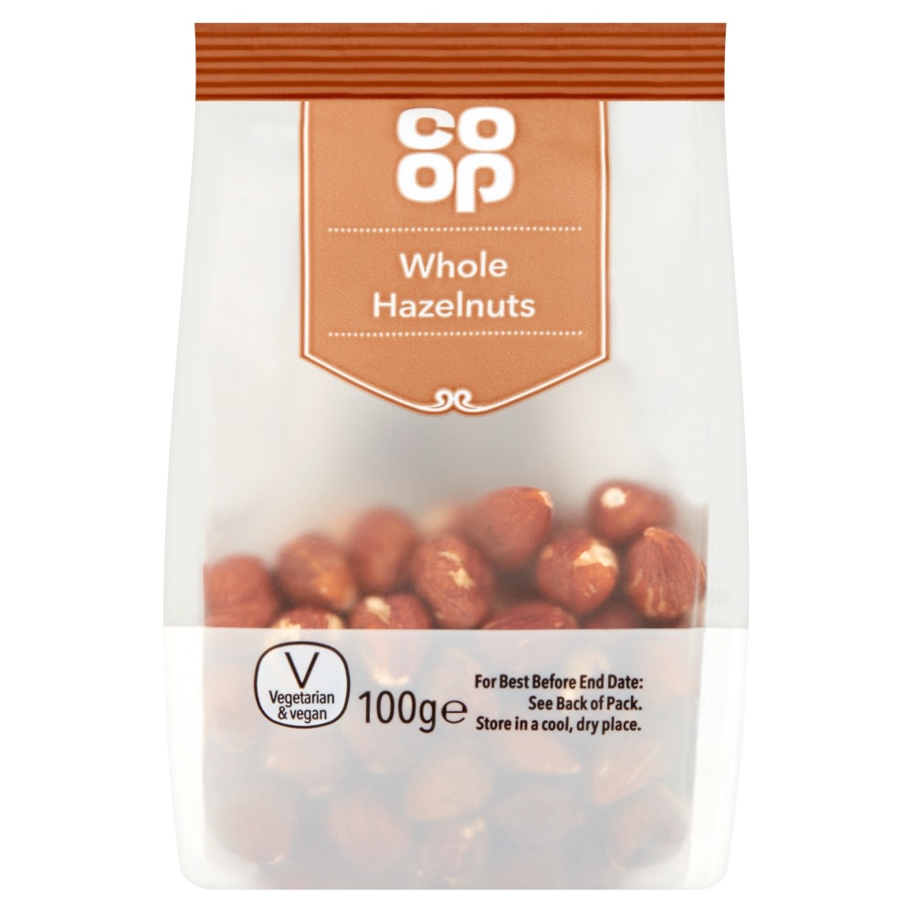 Co-op Whole Hazelnuts 100g