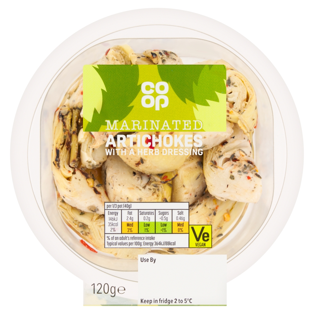 Co-op Artichokes 120g