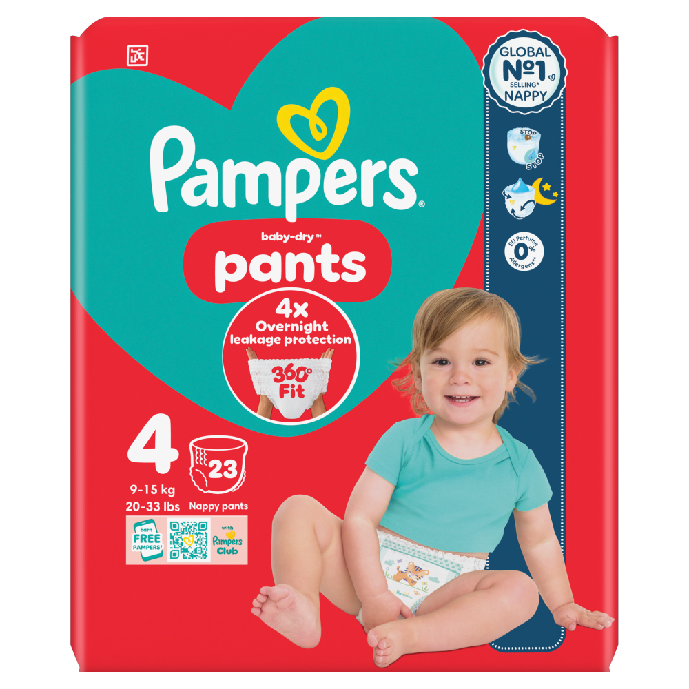 Pampers Baby Dry Pants Size 4 23 Pack