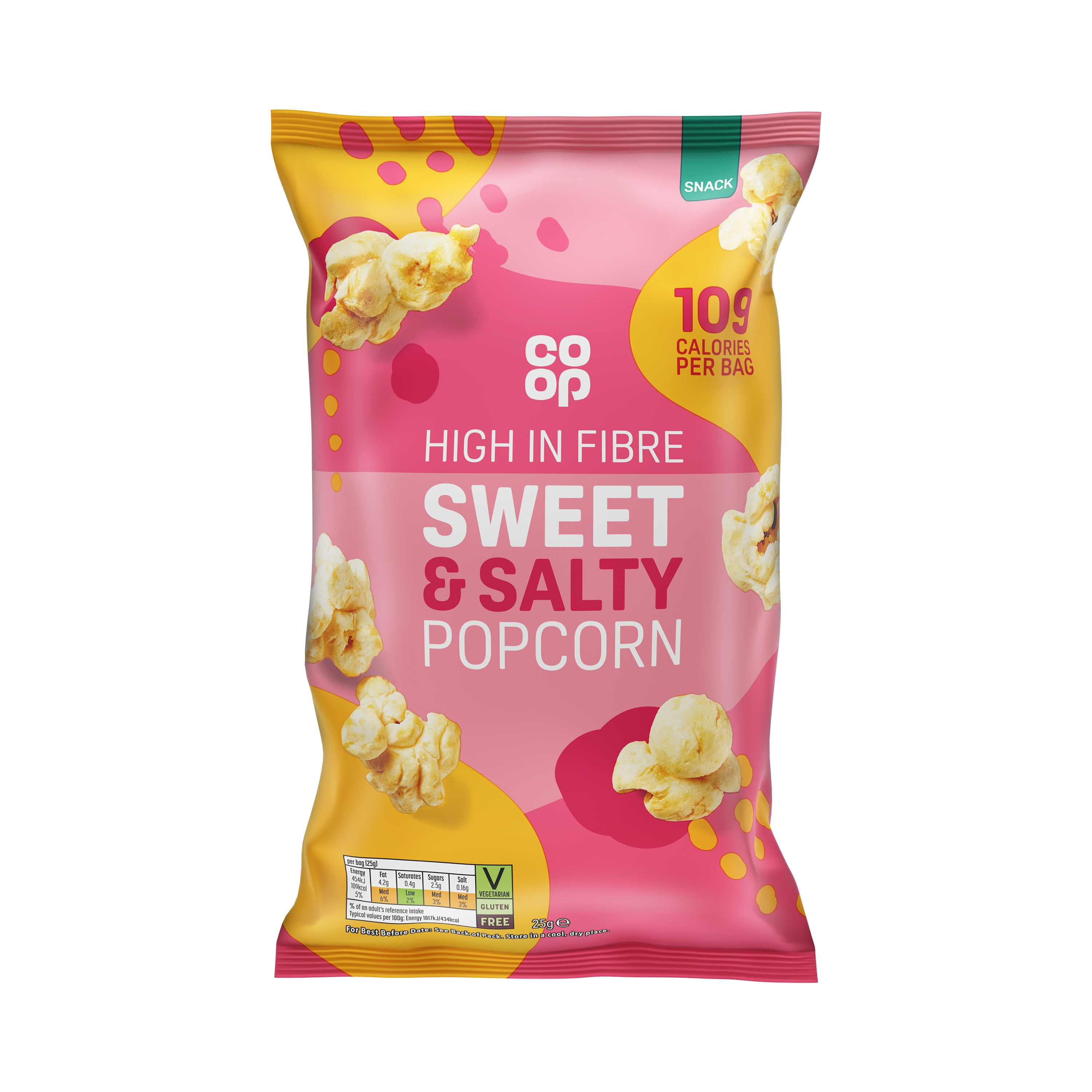 Co-op Sweet & Salted Popcorn 25g
