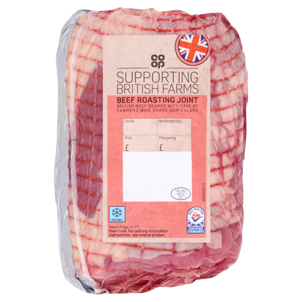 Coop British Rolled Beef Brisket Avg 1.2kg