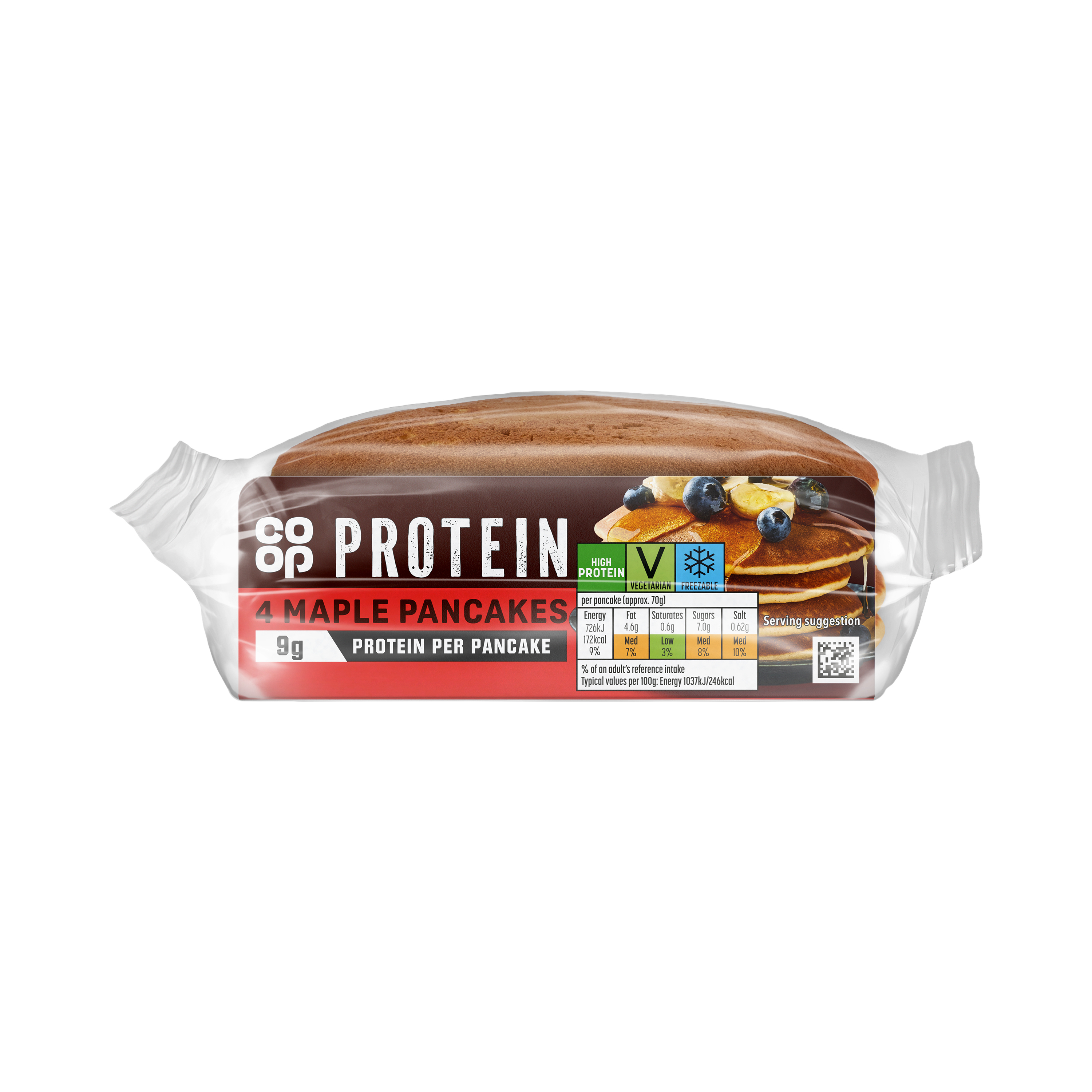 Co-op Protein Maple Pancakes 4 pack