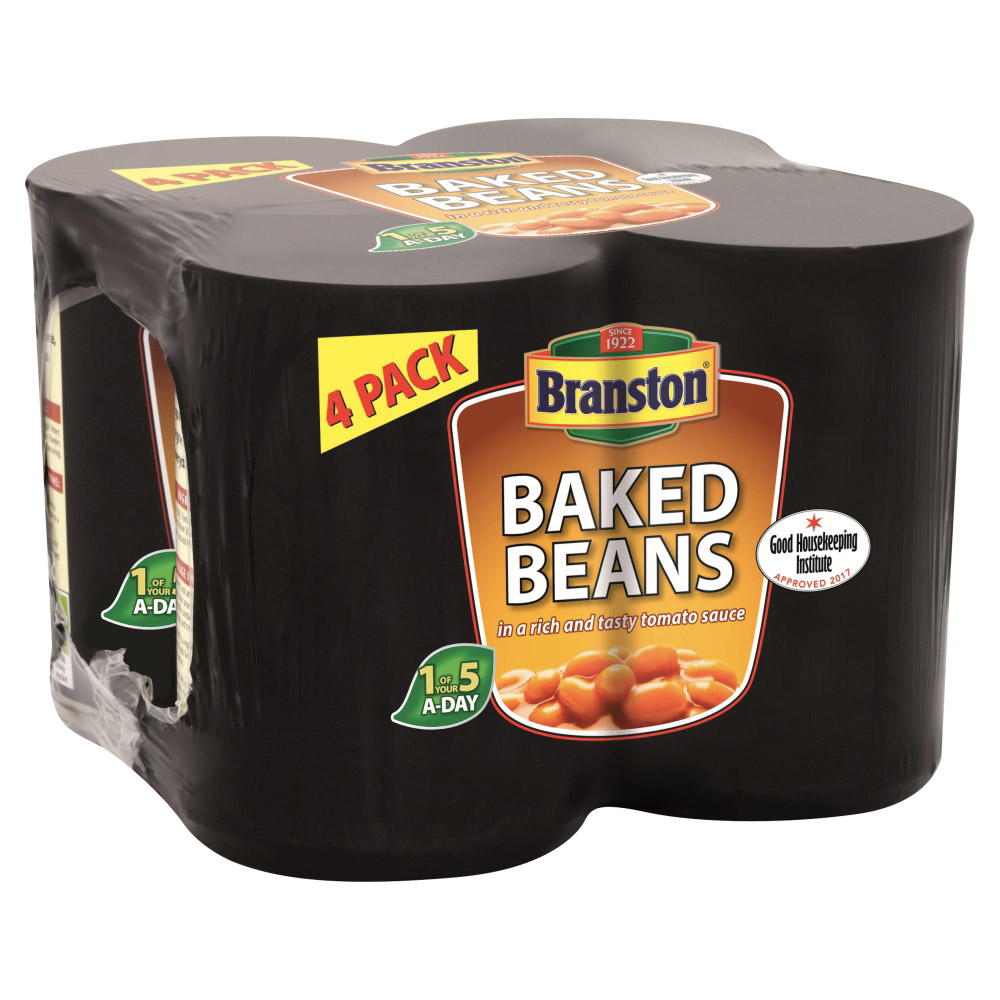 Branston Baked Beans 4x410g - Co-op