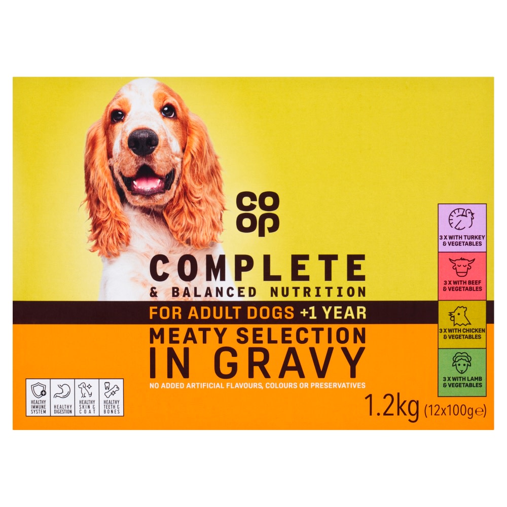 Poultry Selection in Herb Gravy Adult Dog 1-7 Years 12 x 100g