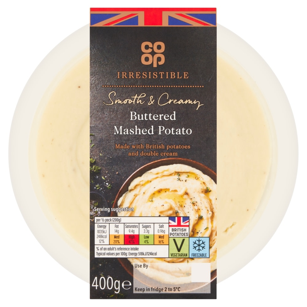 Co-op Irresistible Mashed Potato 400g