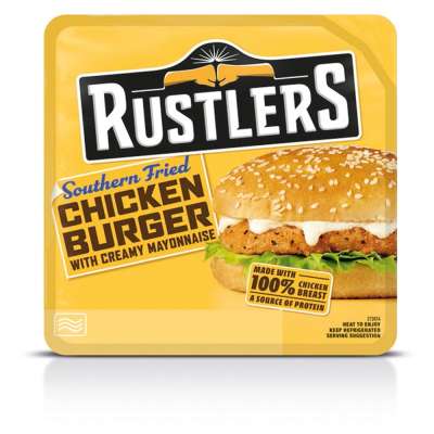 Rustlers Southern Fried Chicken Burger