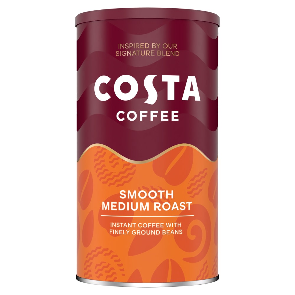 Costa Instant Smooth Medium Roast Coffee
