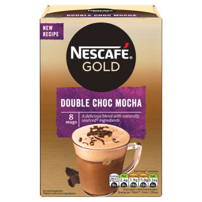 Nescafé Gold Double Choca Mocha Cappuccino 8 Sachets