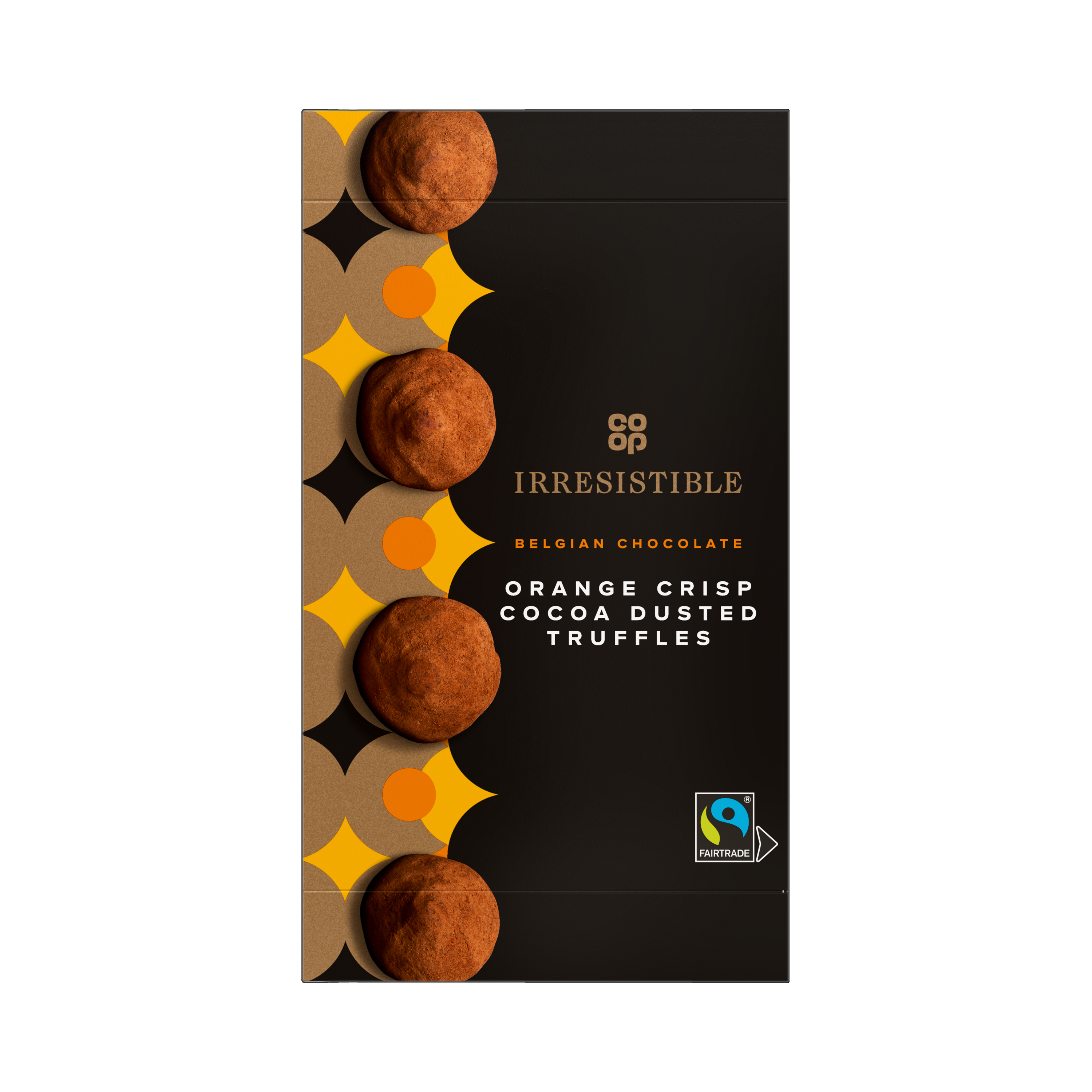 *NEW* Co-op Irresistible Orange Crisp Cocoa Dusted Truffles