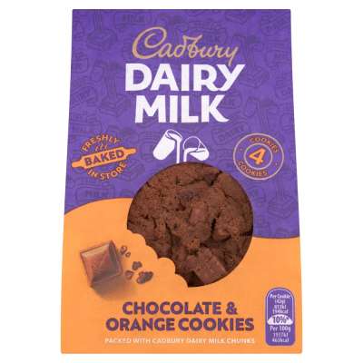 Cadbury Dairy Milk Orange Cookie 4s