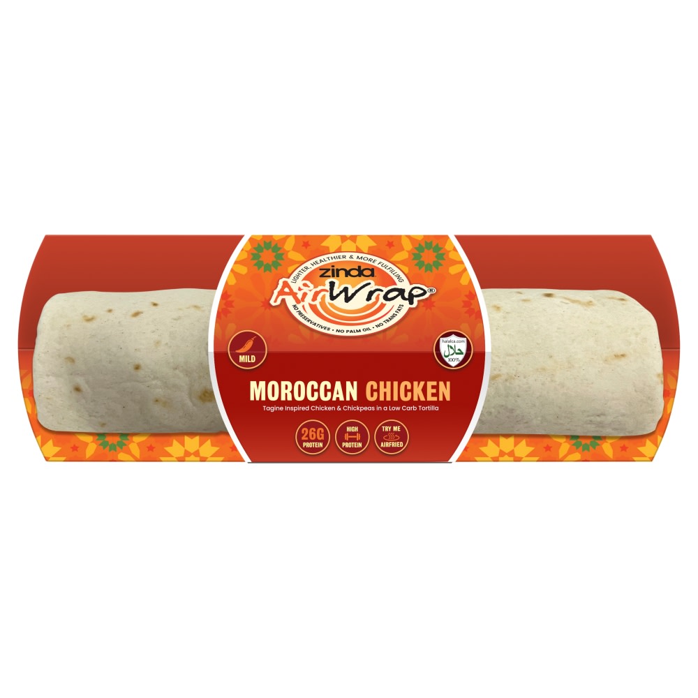 Zinda Moroccan Chicken Wrap