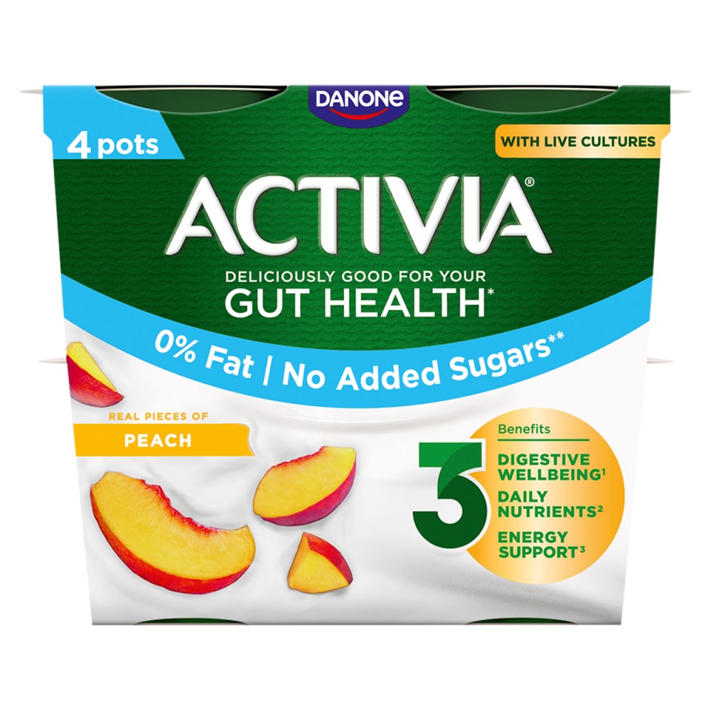 Danone Activia Cherry 0% 4 x 115g