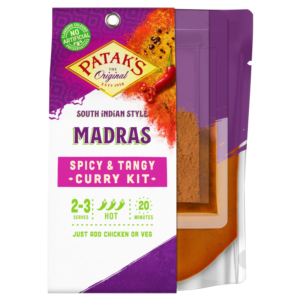 Patak's Indian Style Madras Kit 270G