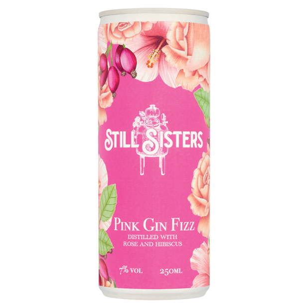 Still Sisters Pink Gin Fizz 250ml