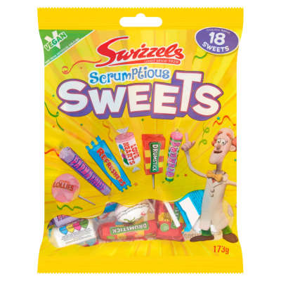 Swizzels Vegan Friendly Scrumptious Sweets Bag 173g