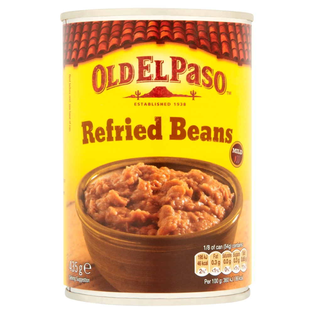 Old El Paso Refried Beans 435g Coop