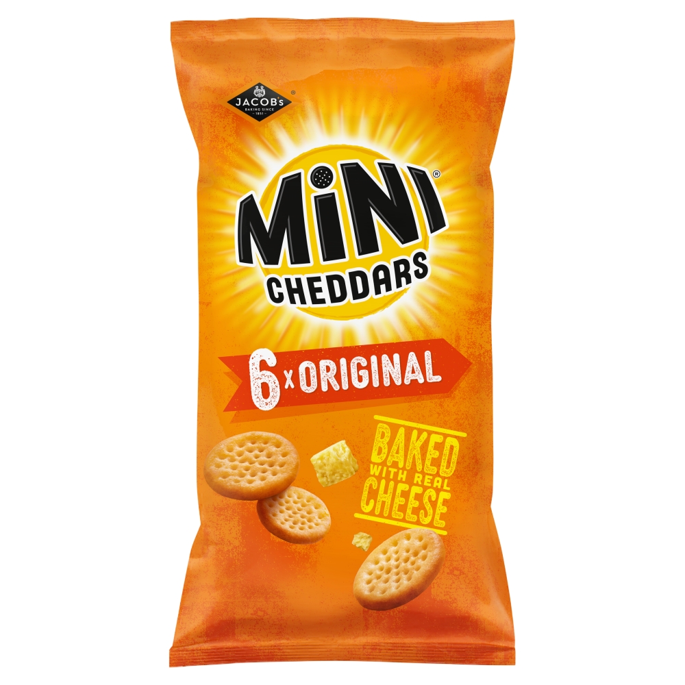 Jacob's Mini Cheddars 6pk