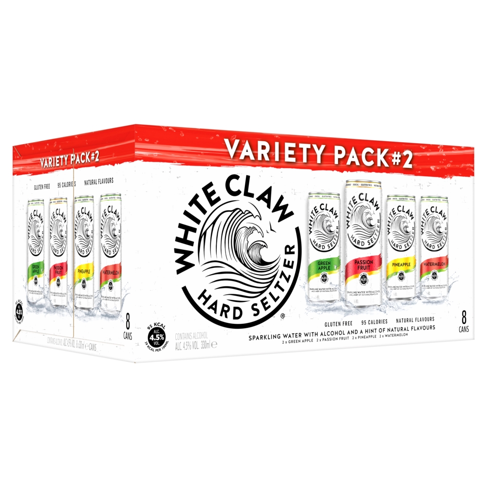 White Claw Variety Pack 8x330ml