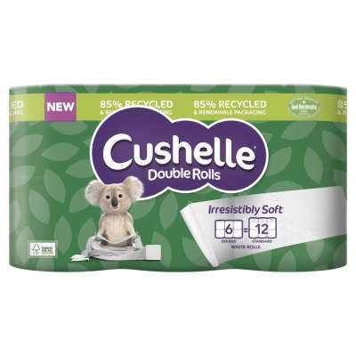 Cushelle Double Rolls 6 Roll