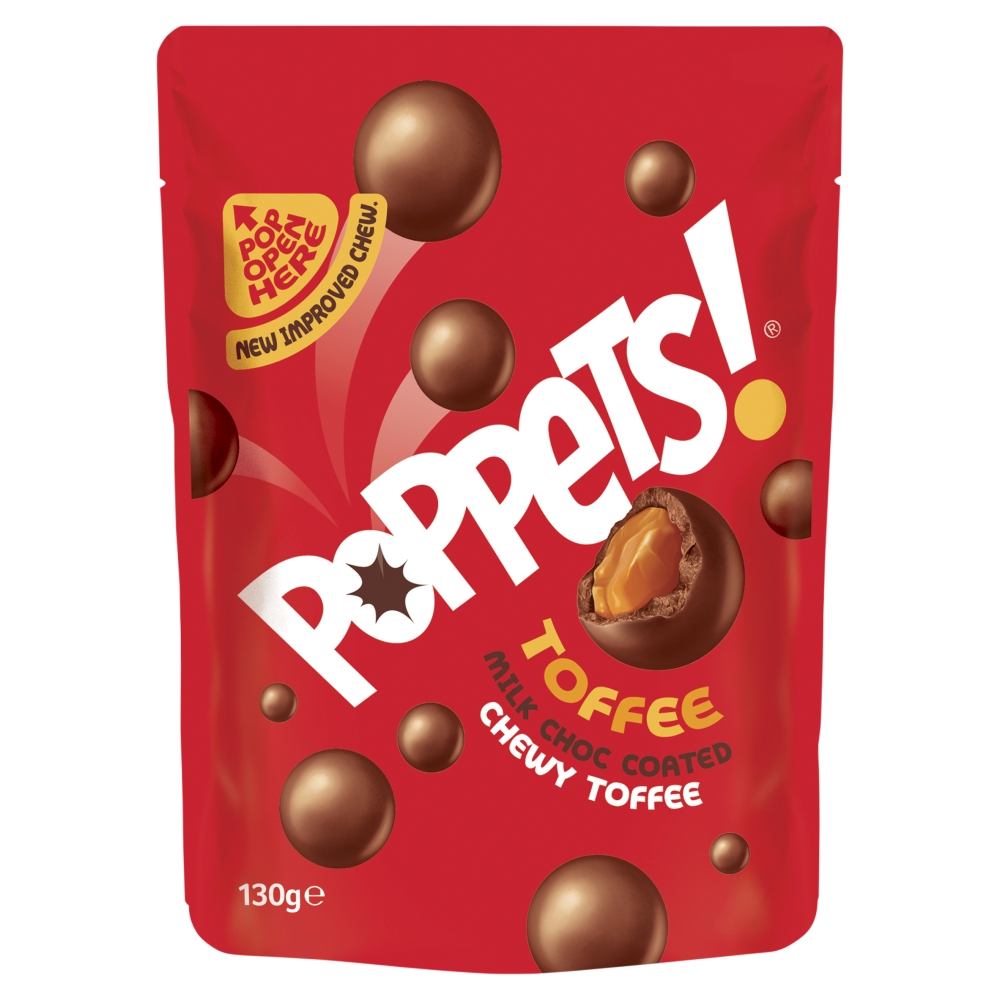 Paynes Poppets Toffee Pouch 130G