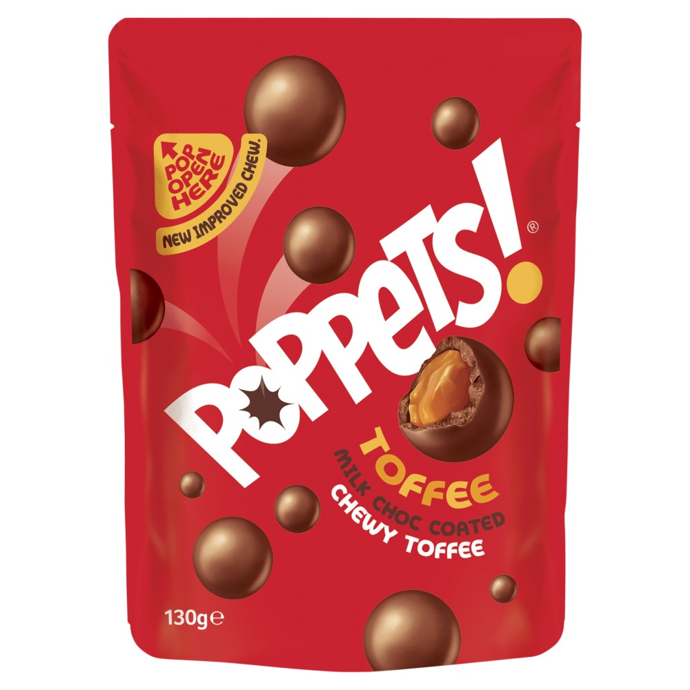 Paynes Poppets Toffee Pouch 130G