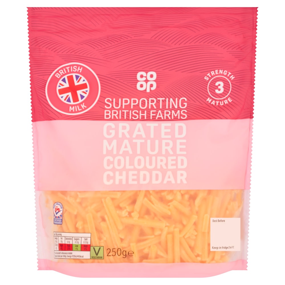 Grated Lighter Cheddar Cheese