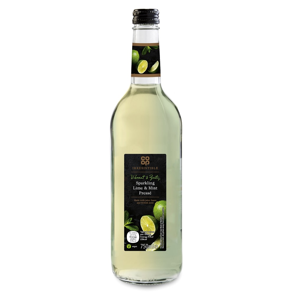 Co-op Irresistible Lime and Mint Presse 750ml