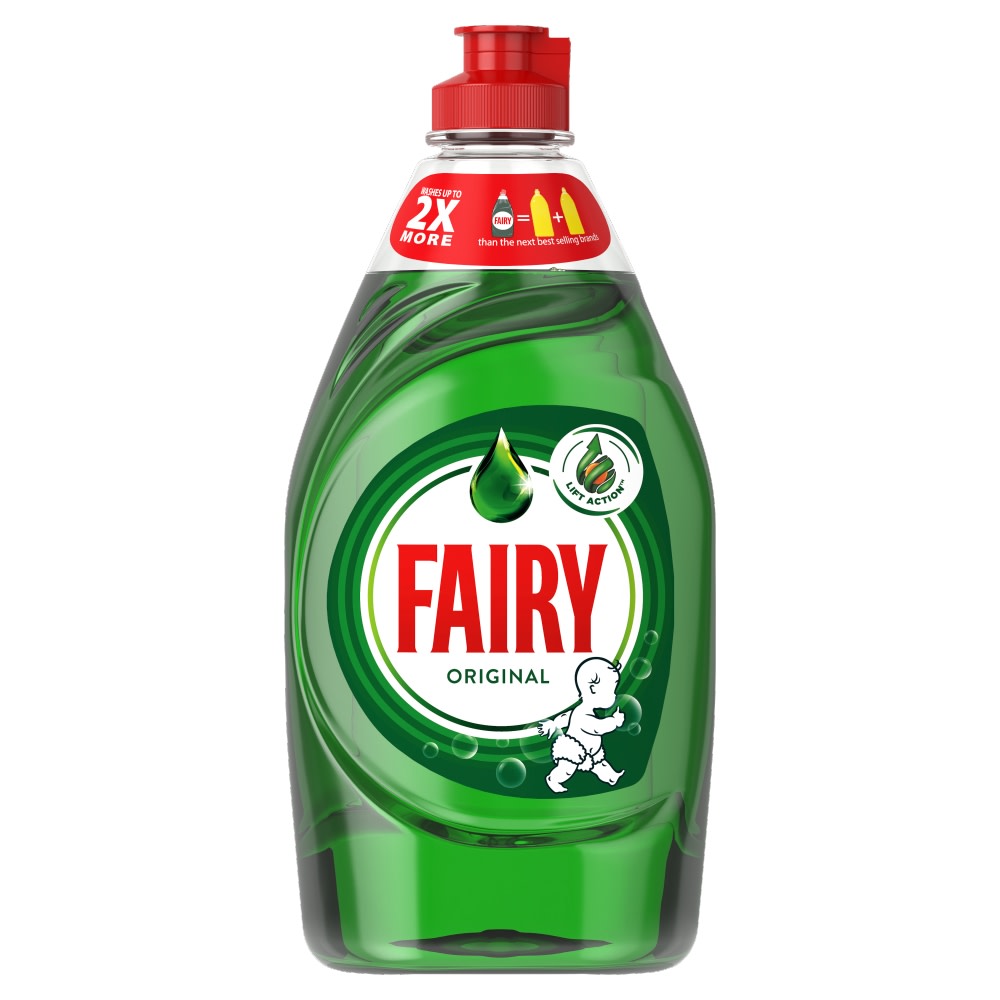 Fairy Washing Up Liquid Lemon 383ml