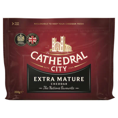 Cathedral City Extra Mature Cheddar 350g