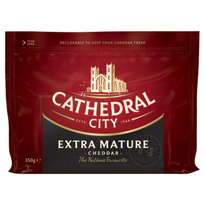 Cathedral City Extra Mature Cheddar 350g