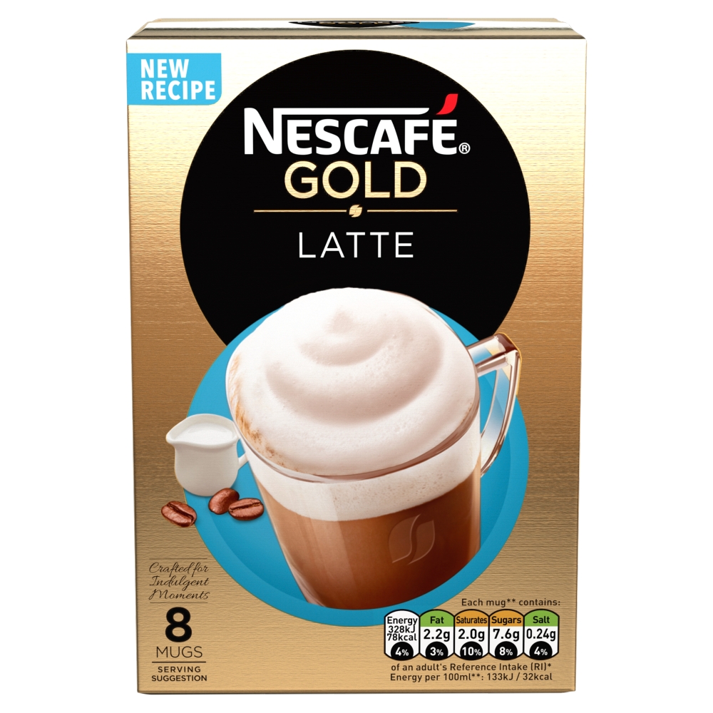 Nescafe Latte Macchiato 8s 156g Coop