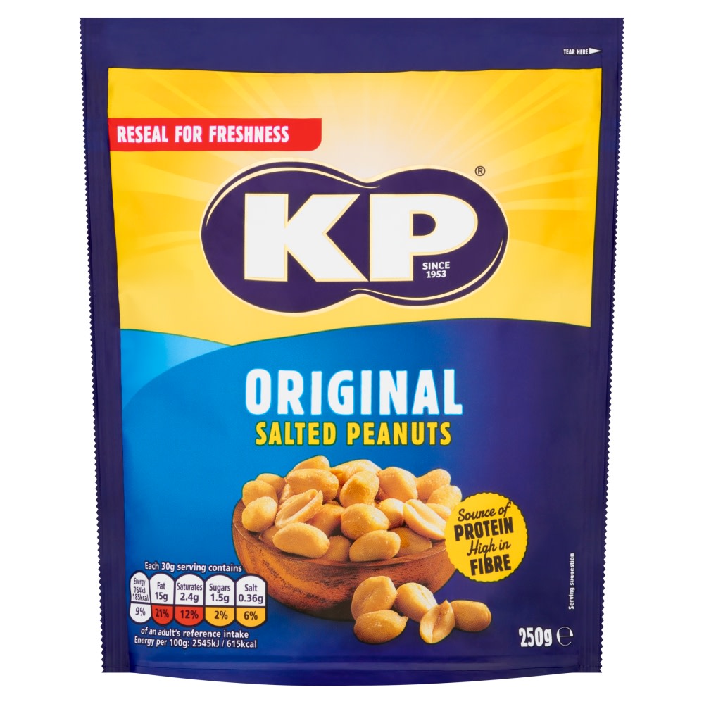 Kp Original Salted Peanuts 250G