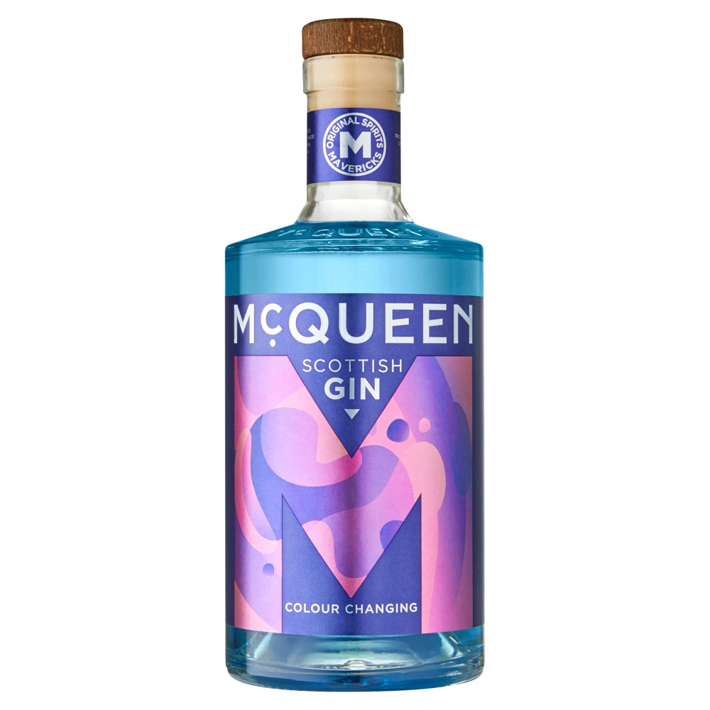 McQueen Scottish Colour Changing Gin 70cl Coop