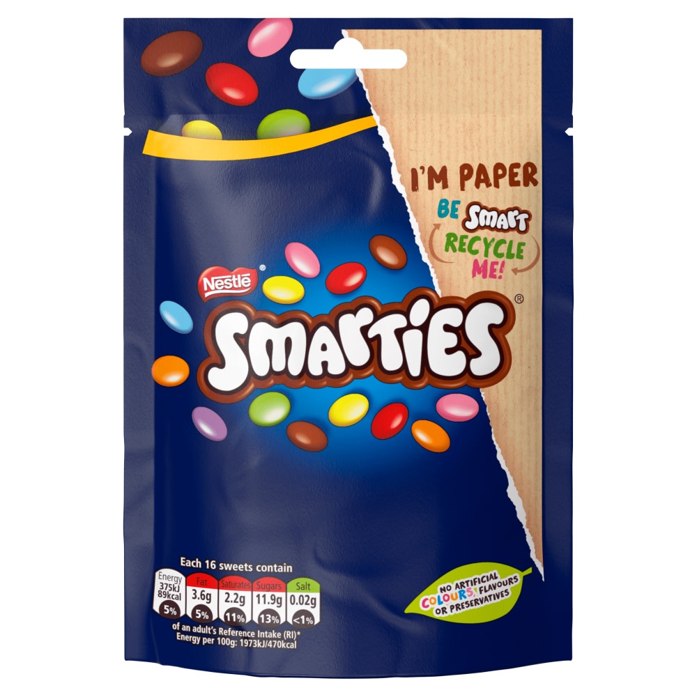 Nestle Smarties Sharing Pouch 105g