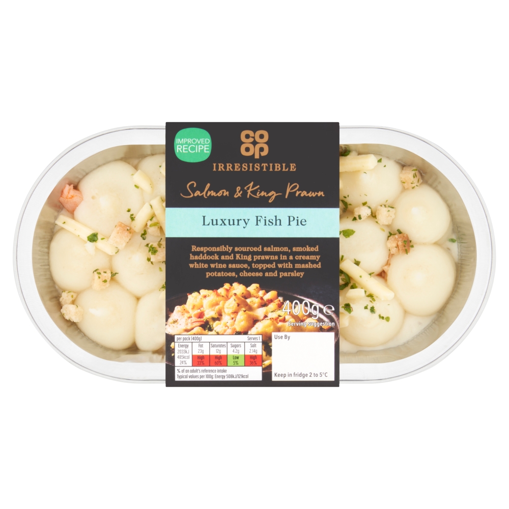 Co-op Irresistible Fish Pie 400g